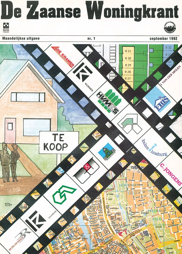 De allereerste Zaanse Woningkrant
